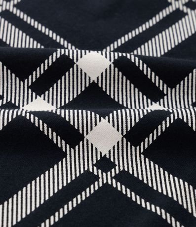 Vestido Infantil con Estampa de Cuadros - Talle 5 a 14 años 4