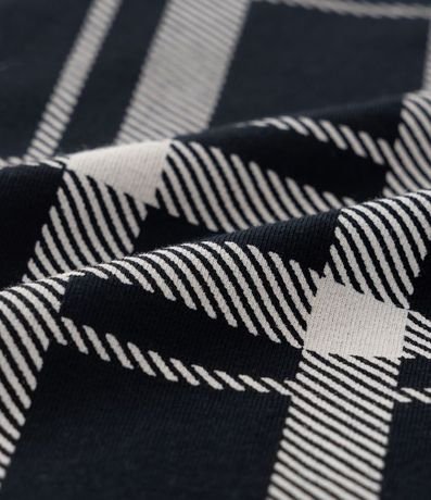 Vestido Infantil con Estampa de Cuadros - Talle 5 a 14 años 5