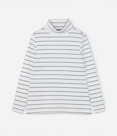 Blusa Manga Larga en Rib Rayada Curve & Plus Size 5