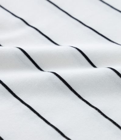 Blusa Manga Larga en Rib Rayada Curve & Plus Size 7