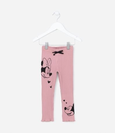 Pantalón Legging Infantil con Estampa Minnie- Talle 1 a 5 años 1