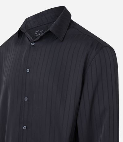 Camisa Leve Manga Larga con Rayas 10