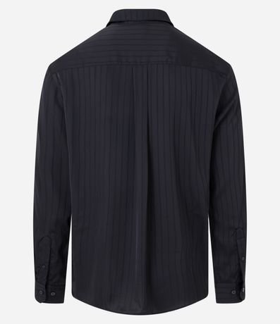 Camisa Leve Manga Larga con Rayas 11