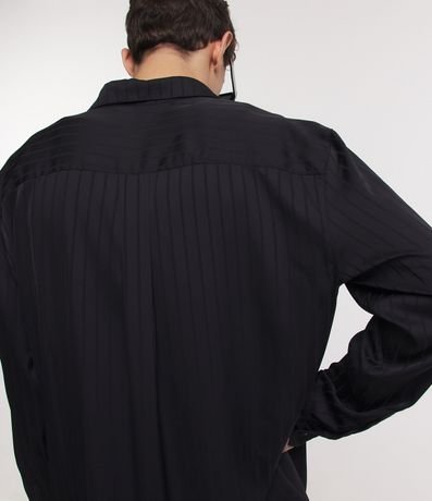 Camisa Leve Manga Larga con Rayas 6