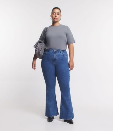 Pantalón Boot Cut en Jeans Curve & Plus Size