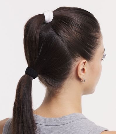 Kit 04 Gomitas Gruesas para el Pelo 3