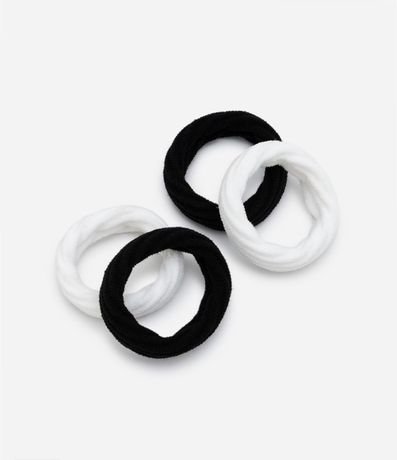 Kit 04 Gomitas Gruesas para el Pelo 2