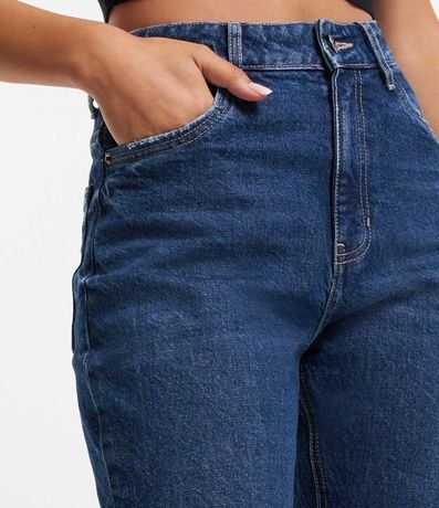 Pantalón Recto en Jeans con Cintura Alta 4