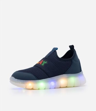 Championes Calce Fácil Infantil con Suela LED Talle 20 al 27