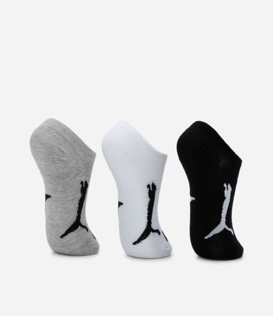 Kit 03 Medias Ballet Infantiles Puma - Talle 25 al 34 3