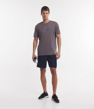 Remera Deportiva Dry Fit con Lettering Sport 2