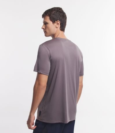 Remera Deportiva Dry Fit con Lettering Sport 3