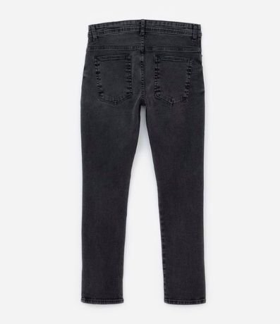 Pantalón Skinny en Jeans con Elastano Desteñida 6