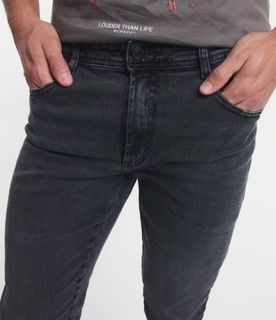 Pantalón Skinny en Jeans con Elastano Desteñida 4