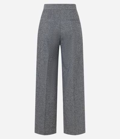 Pantalón Recto Sastrería con Fondo Melange 2