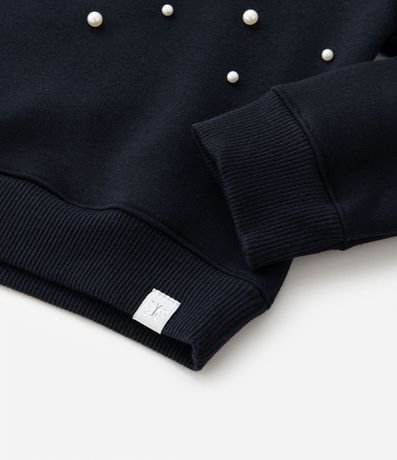 Buzo Algodón Infantil con Aplicación de Perlas - Talle 1 a 5 años 3