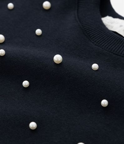 Buzo Algodón Infantil con Aplicación de Perlas - Talle 1 a 5 años 5