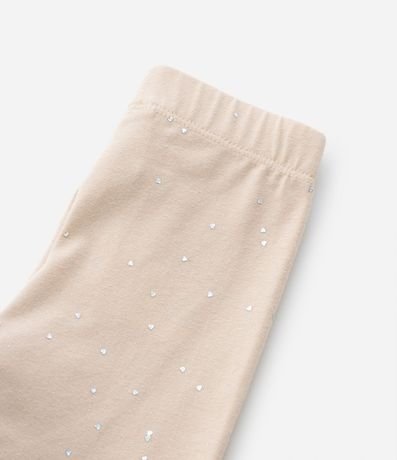 Pantalón Legging Infantil con Purpurina de Corazón - Talle 1 a 5 años 4