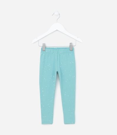 Pantalón Legging Infantil con Purpurina de Corazón - Talle 1 a 5 años 1
