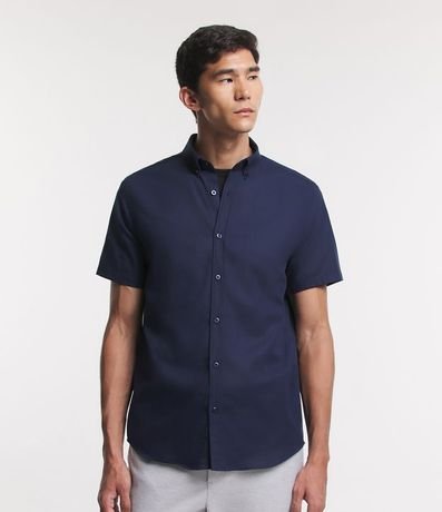 Camisa Comfort en Oxford con Cuello Inglés 4