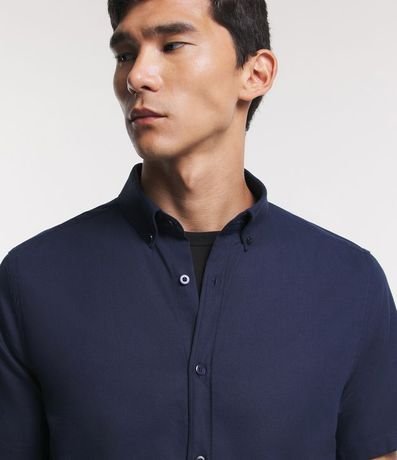 Camisa Comfort en Oxford con Cuello Inglés 5