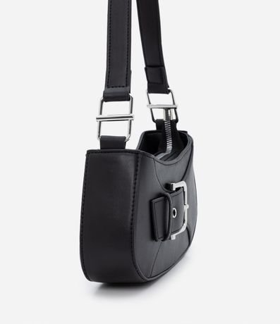 Bolso Baguette Pequeño con Detalle en Hebilla 2