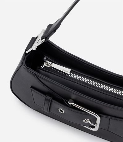 Bolso Baguette Pequeño con Detalle en Hebilla 5