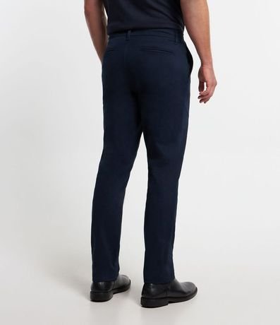 Pantalón Slim en Sarga Sastrería con Bolsillos 5