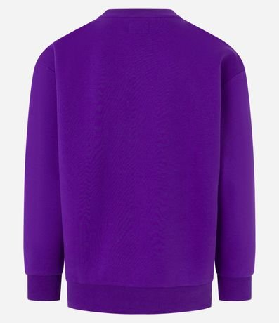 Buzo Relaxed en Algodón con Estampa Youth 7