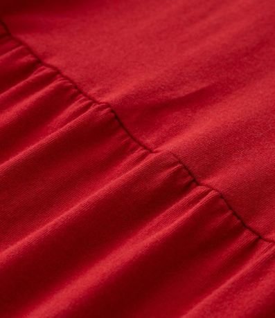 Vestido Midi en Media Malla con Volados en el Bajo Curve & Plus Size 8