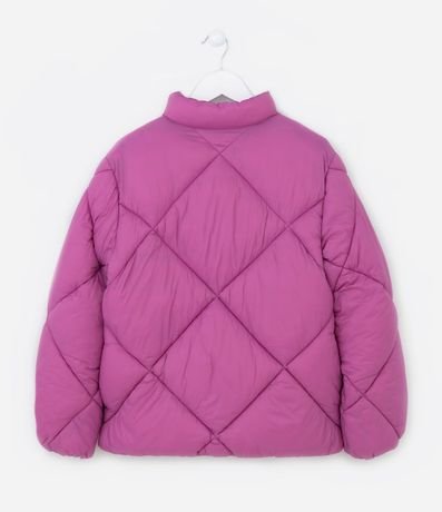 Campera Pesada Infantil con Cuello Alto y Gajos -  Talle 5 a 14 años 2