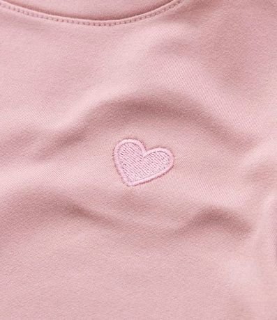 Blusa Infantil con Bordado de Corazón en el Pecho - Talle 1 a 5 años 4