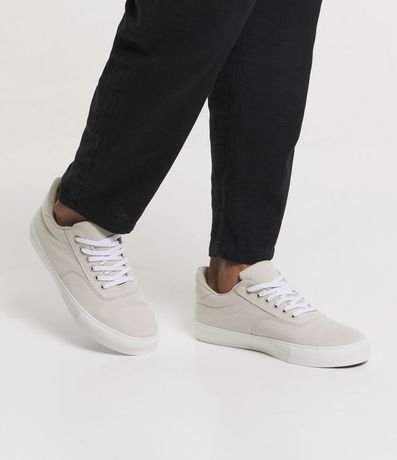 Championes Street Vulcan con Recortes y Costura Contrastante 2