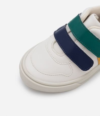 Zapatilla Infantil de Caña Baja con Tiras y Cierre de Velcro - Talles 22 al 28 4