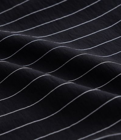 Pantalón Wide Leg Raya de Tiza con Hebillas Laterales Curve & Plus Size 7