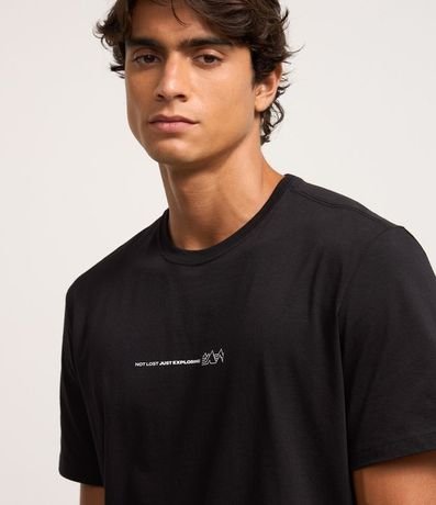 Remera Comfort en Algodón Peruano con Estampa Exploring 3