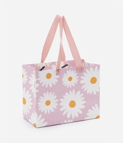 Embalaje de Regalo Estampado Margaritas Incluye Sobre
