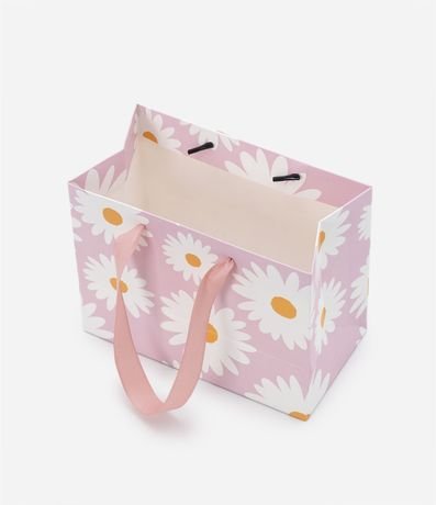 Embalaje de Regalo Estampado Margaritas Incluye Sobre 3