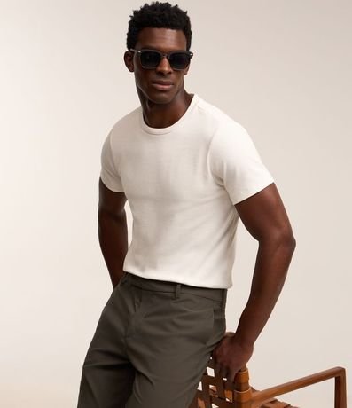 Remera Texturizada en Media Malla 1