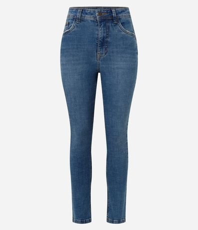 Pantalón Cigarrete en Jeans con Cintura Mediana 5