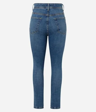 Pantalón Cigarrete en Jeans con Cintura Mediana 6