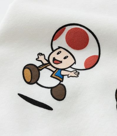 Buzo Canguro Infantil en Algodón con Estampa Mario Bros - Talle 3 a 10 años 5