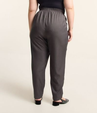 Pantalón Recto Sastrería Raya de Tiza Curve & Plus Size 3