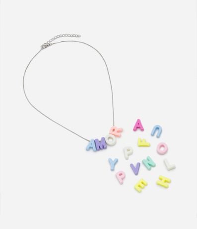 Collar Infantil con Letras Coloridas Interativas 2