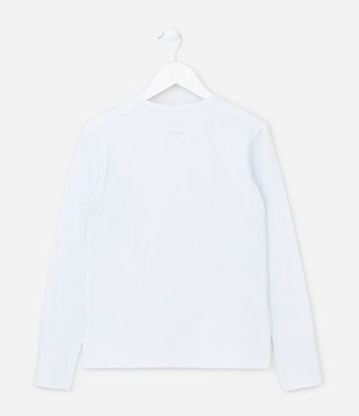Remera Manga Larga Infantil en Cotton - Talle 5 a 14 años 2