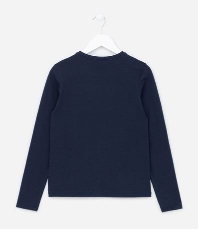 Remera Manga Larga Infantil en Cotton - Talle 5 a 14 años 2