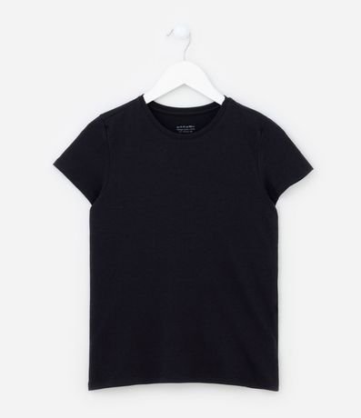 Remera Básica Infantil en Algodón - Talle 5 a 14 años
