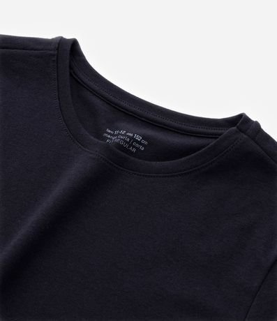 Remera Básica Infantil en Algodón - Talle 5 a 14 años 5