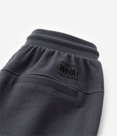 Pantalón Infantil en Piquet con Cintura y Bajo Elástico - Talle 5 a 14 años 6