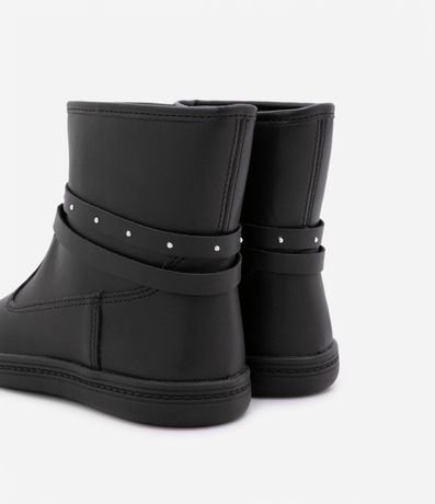 Bota Infantil en PU con Detalles de Strass - Talle 20 al 25 3